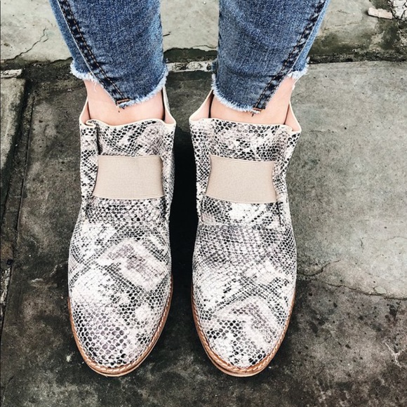 CCOCCI Shoes Ccocci Boyfriend Booties Snake Print 75